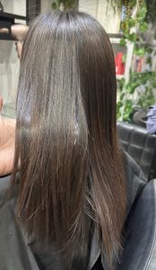 Nanoplasty afetr service hair result