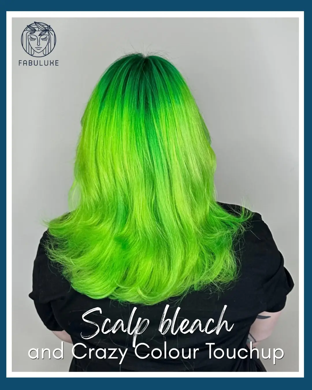 Scalp bleach and crazy colour touch-up – Fabuluxe Hair Studio Vermont